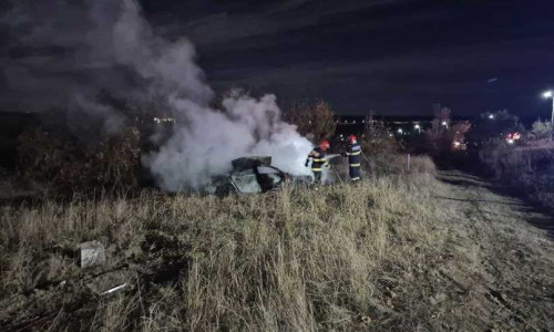 Accident Galați/ Foto: ISU Galați