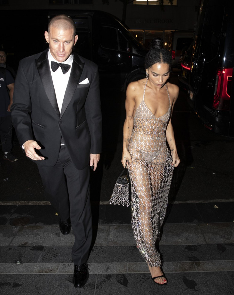 Channing Tatum şi Zoe Kravitz / foto Profimedia