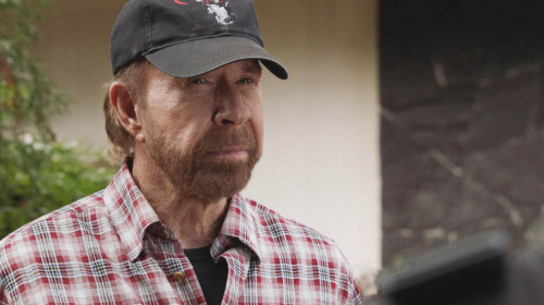 Chuck Norris makes a cameo on the TV show 