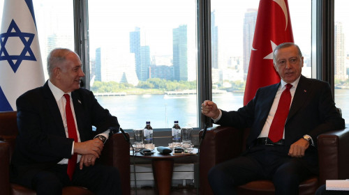 Recep Tayyip Erdogan și Benjamin Netanyahu