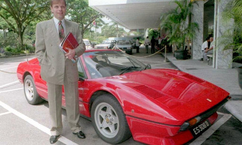 Businessman Thomas Zilliacus, Singapore, Singapore - 27 Jan 1995