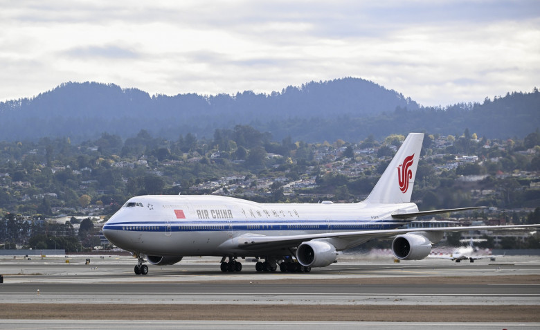 U.S. SAN FRANCISCO XI JINPING ARRIVAL