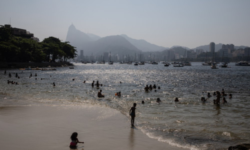 BRAZIL RIO DE JANEIRO DAILY LIFE HEAT WAVE