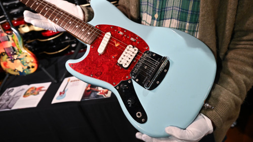 Played, worn, torn rock'n'roll iconic guitars and memorabilia