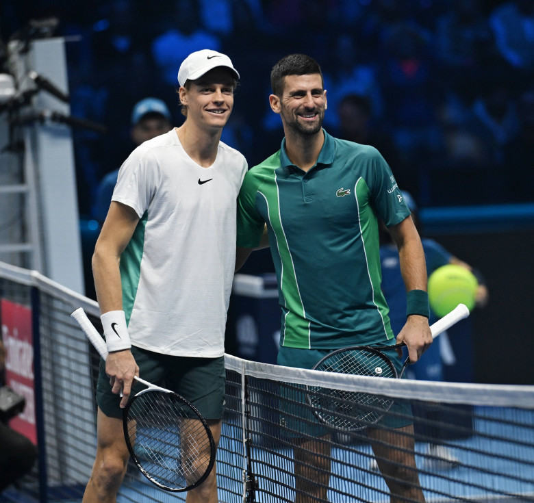 2023 Nitto ATP, Tennis Herren Finals Novak Djokovic (SRB) wins his 7.th ATP Finals Title Jannik Sinner (ITA) , Runnerup