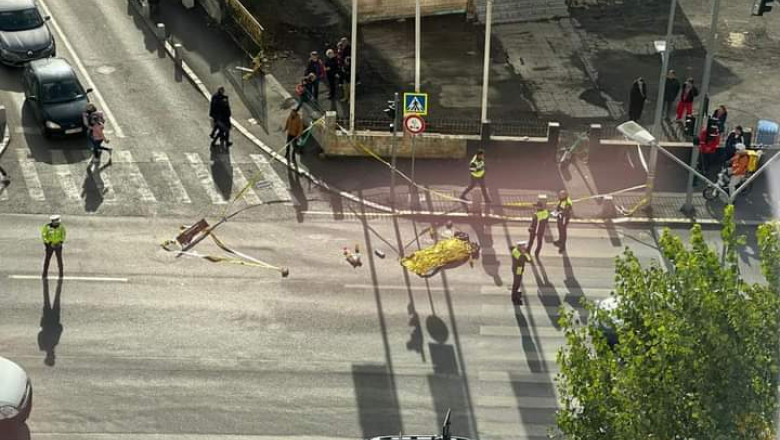 Accident București/ FOTO Facebook Infotrafic