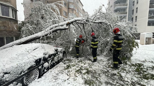 Mai multe județe din România, afectate sâmbătă noaptea de vremea severă/ Foto: ISU Tulcea