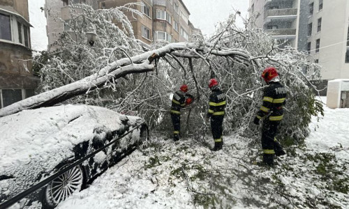 Mai multe județe din România, afectate sâmbătă noaptea de vremea severă/ Foto: ISU Tulcea