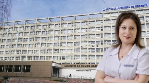 Anca Ababneh Dumitrovici, fosta şefă a Secţiei Oncologie de la Spitalul Judeţean Suceava