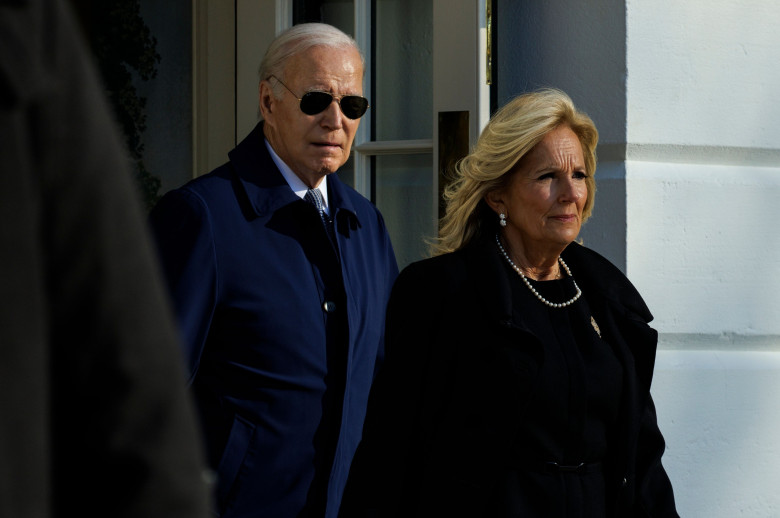 DC: President Biden and the First Lady Depart the White House, Washington, District of Columbia, USA - 28 Nov 2023