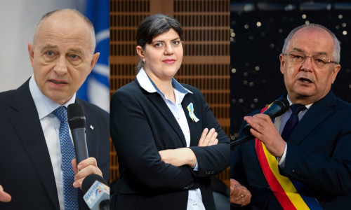 mircea geoana, laura codruta kovesi, emil boc