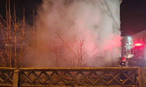 Incendiu la o locuință din Constanța/ Foto: News.ro.