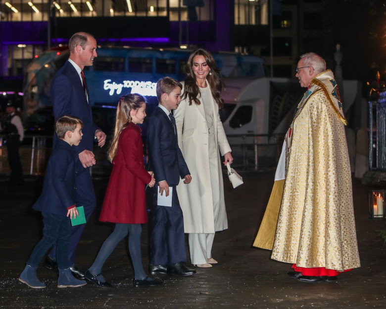 Prințul William, Kate Middleton și cei trei copii ai lor