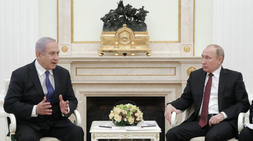 Benjamin Netanyahu și Vladimir Putin