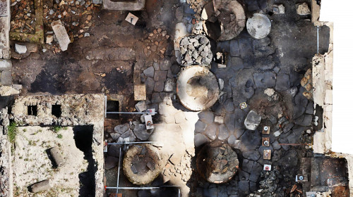 O „brutărie-închisoare”, care folosea sclavi, a fost descoperită la Pompei / Profimedia