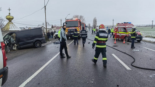 Accident cu un mort și patru răniți în Iași / Credit foto: Iași TV Life Facebook