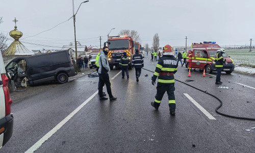 Accident cu un mort și patru răniți în Iași / Credit foto: Iași TV Life Facebook