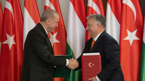 Recep Tayyip Erdogan și Viktor Orban
