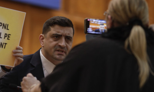 George Simion si Diana Sosoaca scandal plen