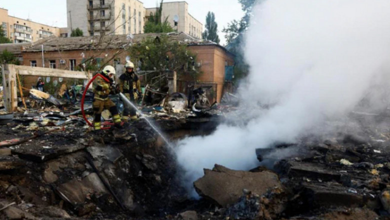 Bombardamente în sudul Ucrainei/ Foto: News.ro.