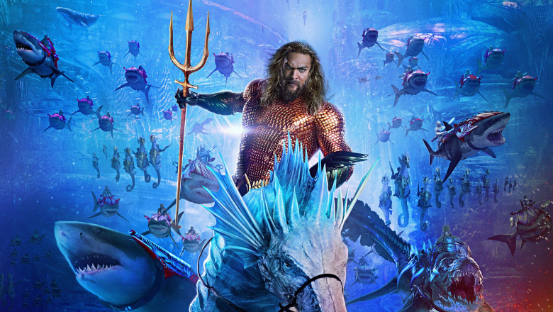 USA. Jason Momoa in the (C)Warner Bros. new film: Aquaman and the Lost Kingdom (2023). Plot: Arthur must enlist the help of his half- brother Orm in order to protect Atlantis against Black Manta, who has unleashed a devastating weapon in his obsessive qu