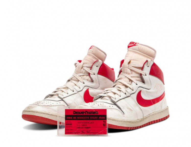 Rare Michael Jordan Nikes smash sales record at auction