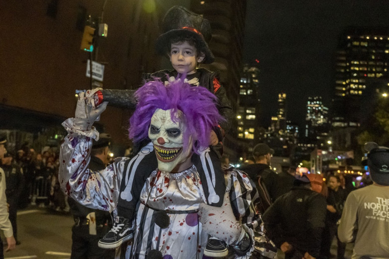 Halloween Parade in New York, US - 31 Oct 2021