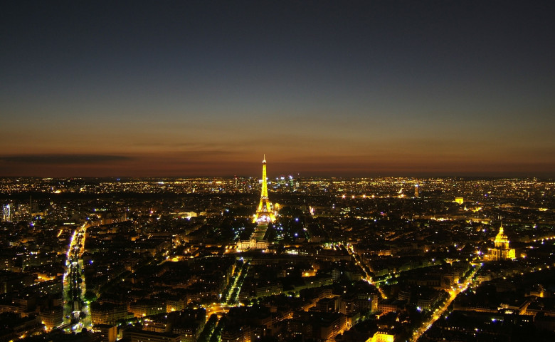 Paris,At,Night,,Beautiful,Lights