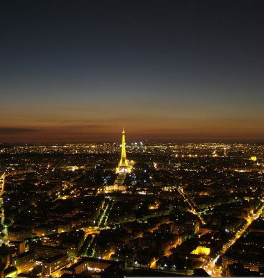 Paris,At,Night,,Beautiful,Lights