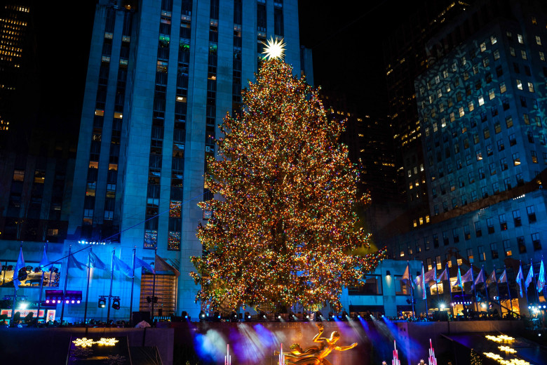90th Annual Rockefeller Center Christmas Tree Lighting Ceremony
