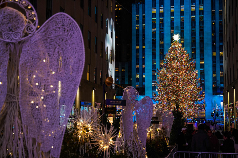 90th Annual Rockefeller Center Christmas Tree Lighting Ceremony