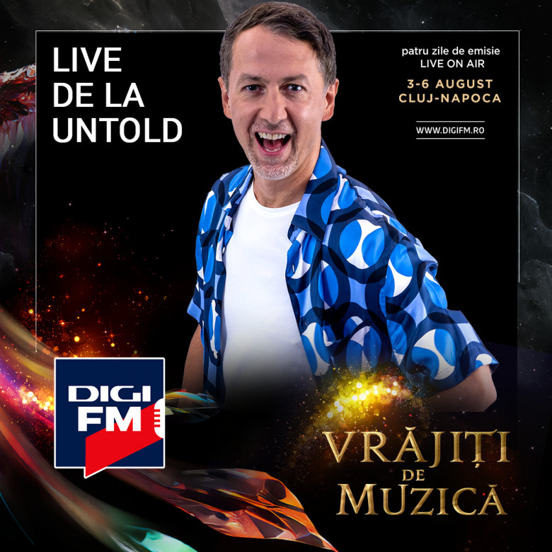 Digi FM LIVE de la Untold 2023