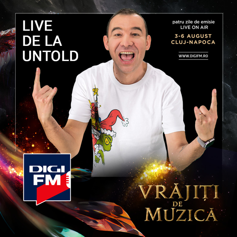 Digi FM LIVE de la Untold 2023