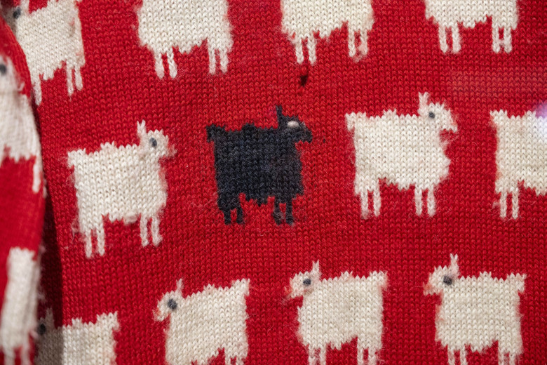 Princess Diana historic black sheep jumper auction preview