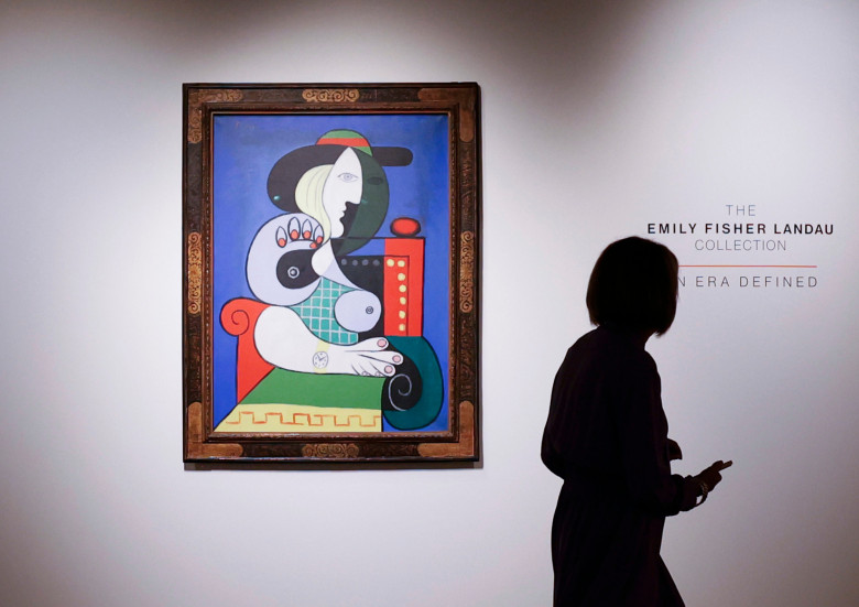 Tabloul "Femme à la montre" de Picasso/ Profimedia