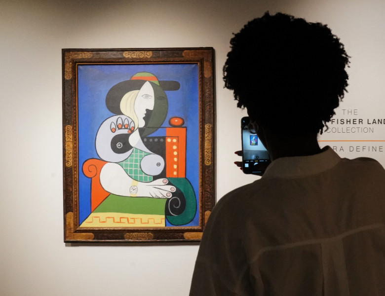 Tabloul "Femme à la montre" de Picasso/ Profimedia