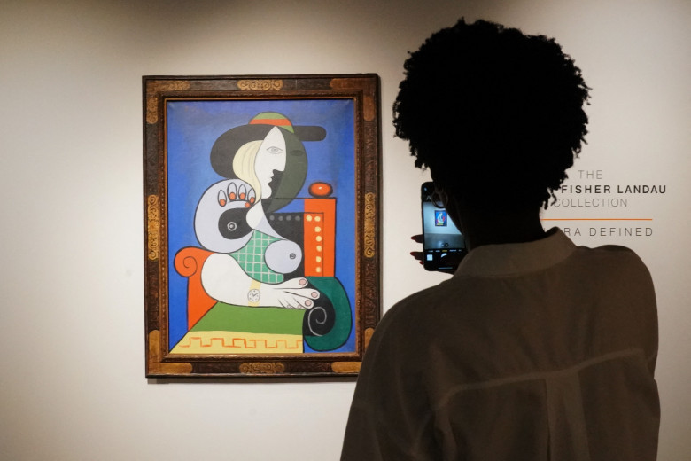 Tabloul "Femme à la montre" de Picasso/ Profimedia