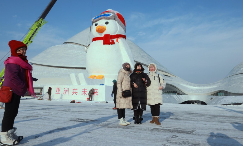 orașul de gheață Harbin