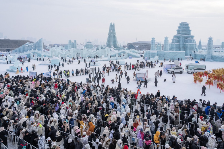 orașul de gheață Harbin