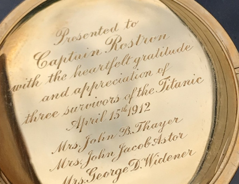 Pocket watch given to hero of Titanic sinking sells for stunning �1.3million