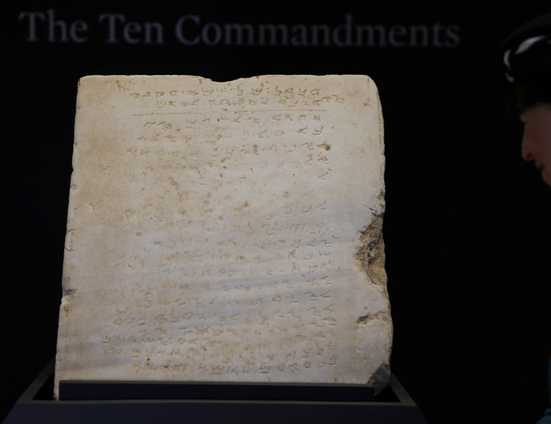 The Oldest Inscribed Tablet of the Ten Commandments at Sotheby's