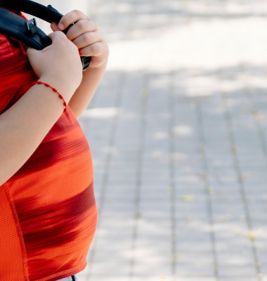 Childhood,Obesity,Concept.,Boy,With,School,Bag,With,Big,Belly.