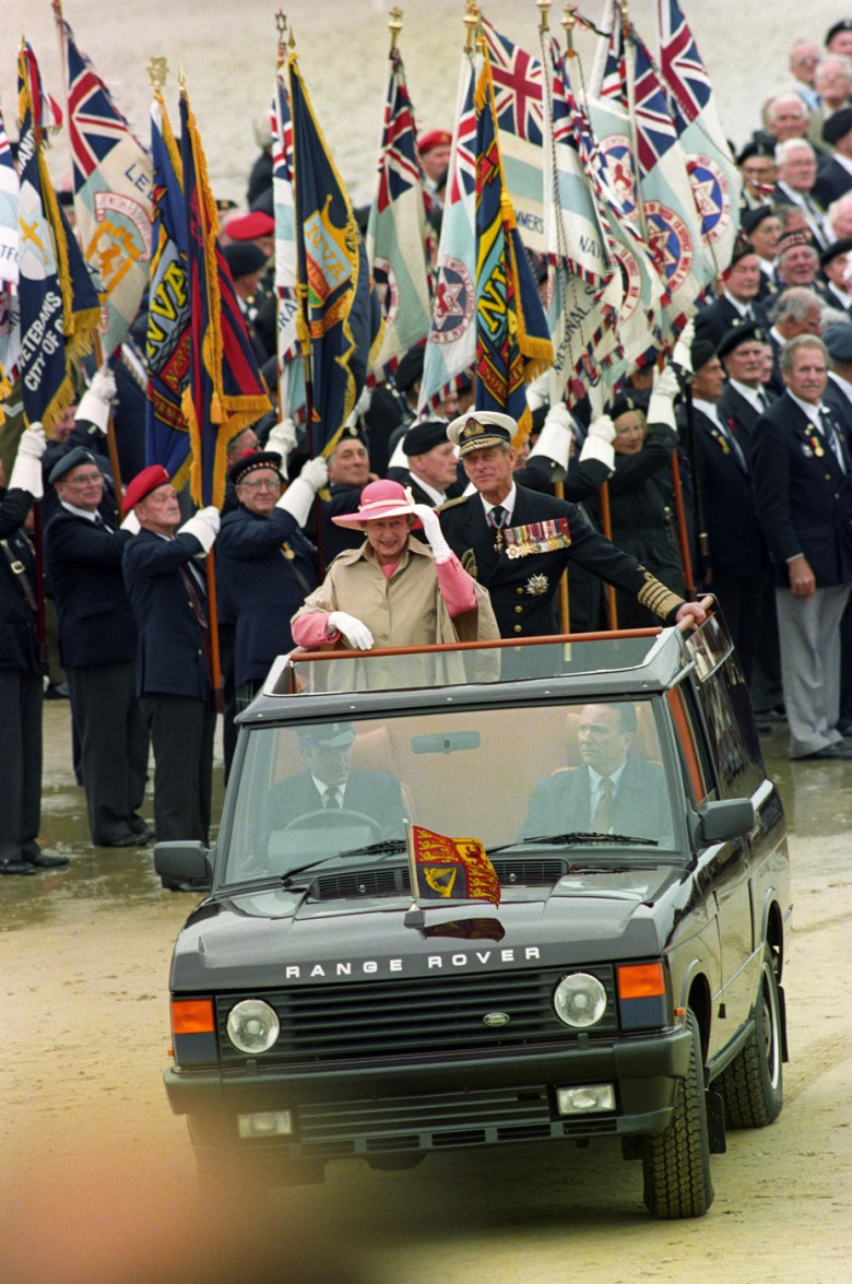 Queen Elizabeth II Land Rover display