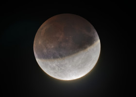 Partial lunar eclipse
