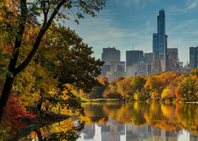 Central Park toamna, New York