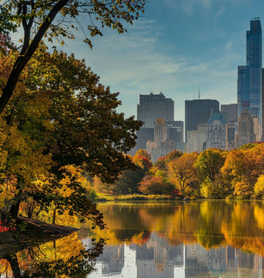 Central Park toamna, New York