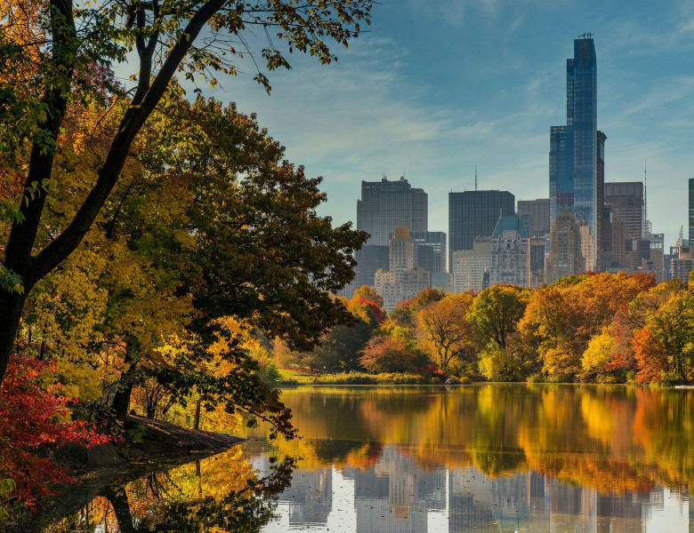 Central Park toamna, New York