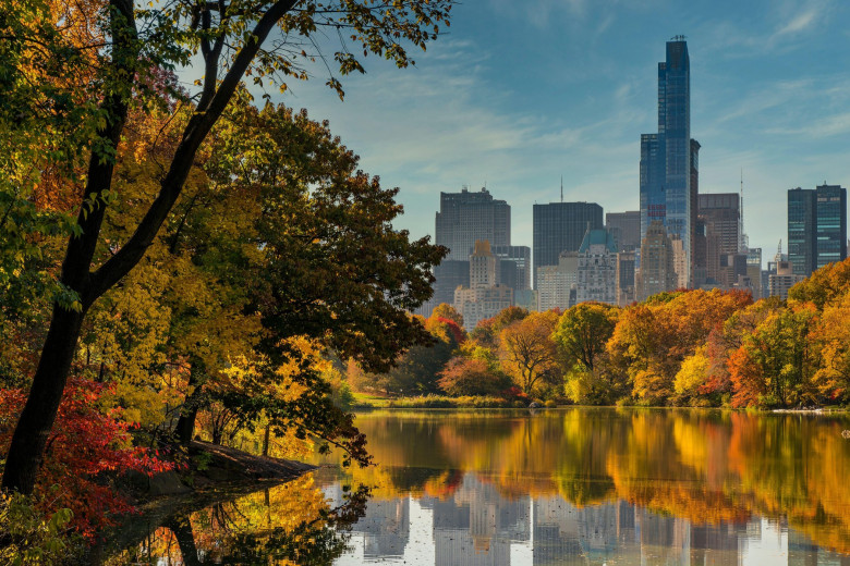 Central Park toamna, New York