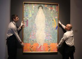O pictură rară a lui Klimt devenit a doua cea mai scumpă operă de artă modernă vândută vreodată la licitaţie/ Profimedia