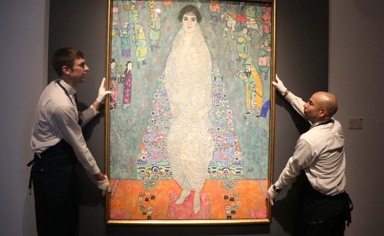 O pictură rară a lui Klimt devenit a doua cea mai scumpă operă de artă modernă vândută vreodată la licitaţie/ Profimedia